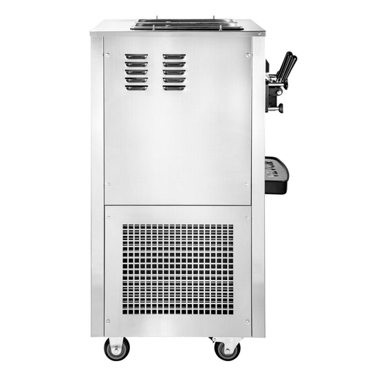 Commercial Ice Cream Machine High-end Vertical Three-Head SS240 US Plug