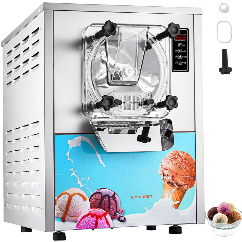 Load image into Gallery viewer, SIHAO - YKF-116 - Commercial Countertop Hard Serve Ice Cream Machine | 1400W Compressor | 4.2-5.3 Gal (16-20L)/H |  Maker with LED Display Screen Auto Shut-Off Timer One Flavors
