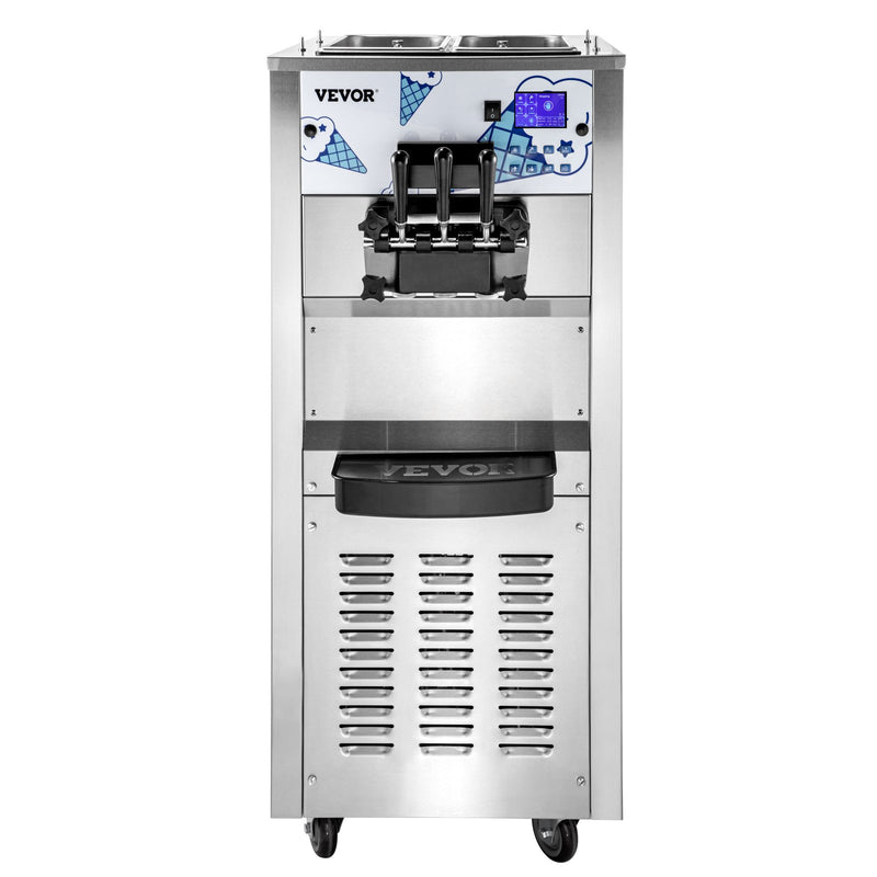 Load image into Gallery viewer, Commercial Ice Cream Machine High-end Vertical Three-Head SS240 US Plug
