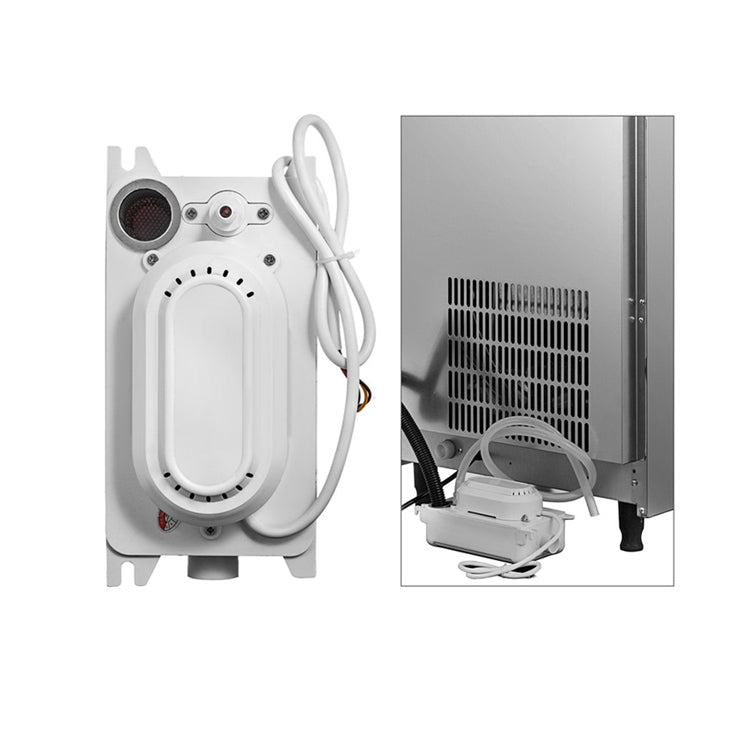 Load image into Gallery viewer, SIHAO - 70KG - 155LBS/24H | 335W compressor | Commercial ice Maker Machine |  with 39LBS Bin and Electric Water Drain Pump | Stainless Steel | Auto Operation
