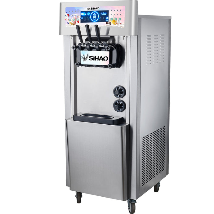 Ice Cream Machine L28BCP Vertical Touch Screen European Plug 220V