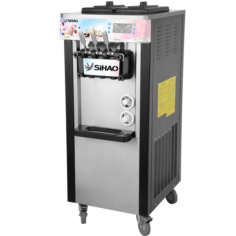 Load image into Gallery viewer, Ice Cream Machine L20BNP Vertical Color Screen European Plug 220V
