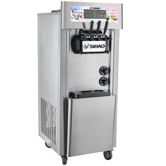 Ice Cream Machine L20BCP Vertical Touch Screen European Plug 220V