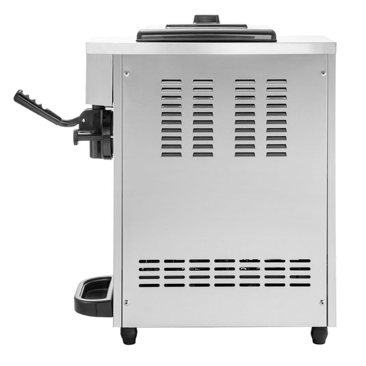 SIHAO - A116 - Countertop Soft Serve Ice Cream Machine | 1200W Powerful Compressor | 4.8-5.3 Gal/H | with LCD Panel | Stainless Steel